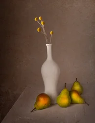 Rustic Pear Still Life