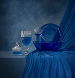 Sapphire Blue Still Life