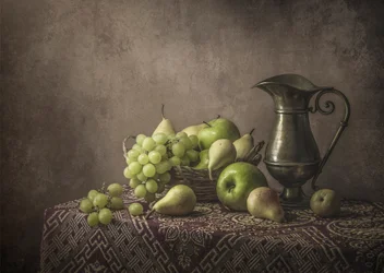 Vintage Fruit Still Life
