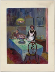 At the House of Chrustov near St. Prex