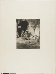 Guard of the Casbah in Tetuan
