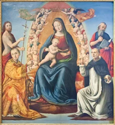 Madonna with Child and Saints