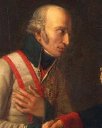 Meeting between Napoleon and Archduke Charles in Stammersdorf December 17