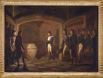 Napoleon before the Tomb of Frederick the Great