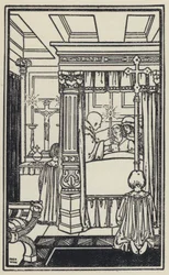 Illustration for The Dream Of Gerontius by Cardinal Newman
