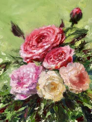 Colorful Rose Bouquet
