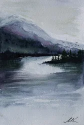 Misty Mountain Lake