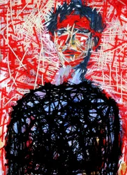 Abstract Thread Portrait