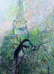 Eiffel Through the Trees