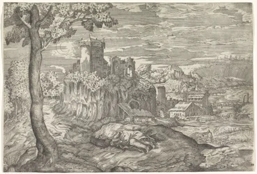 Landscape with Ruins of a Castle