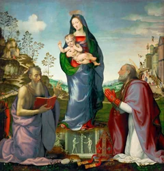 Madonna and Child with Saints James and Zenobius, 1506