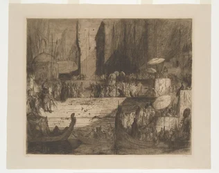A funeral on the Ganges