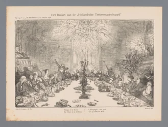The Banquet of the Dutch Drawing Society