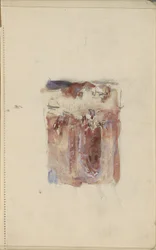 Street with Seated Figures by a Portal