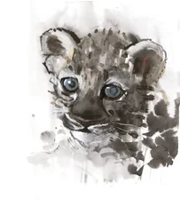 Blue Eyes (Arabian Leopard Cub), 2008