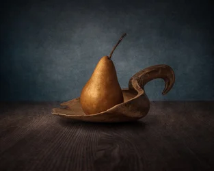 Rustic Pear Still Life