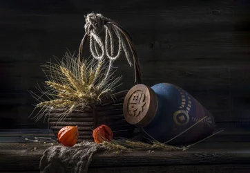Rustic Autumn Still Life