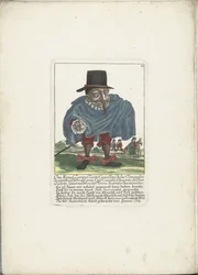 The Spanish dwarf Don Miguel Zorrero Tuerto, ca. 1710