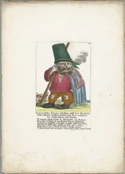 The dwarf Iupanschku Ferenz, ca. 1710