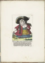 The Dwarf Madame Sophia Luxuria, ca. 1710