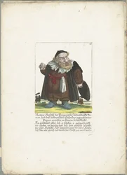The Jewish Dwarf Natan Hirschl, ca. 1710