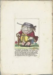 Caricature of Nutsch-Moloff