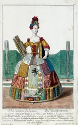 A Book Binder (Engraving)