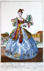 The Wife of a Soft Furnisher, c.1735