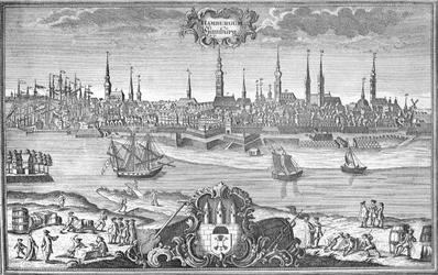 View of Hamburg, c.1710-50