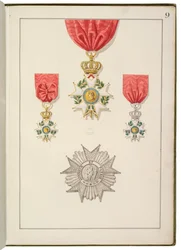 Page from Recueil des Ordres Français et Étrangers