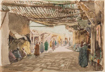 A Souk at Fez