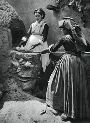 Women at the oven, Sardinia, Italy, 1937