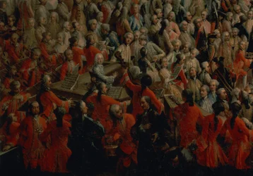 Court Banquet in the Great Antechamber of the Hofburg Palace, Vienna (detail)