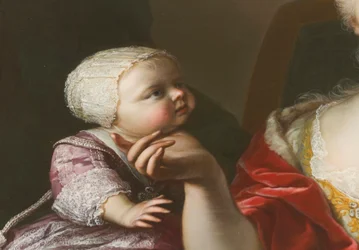 Portrait of Princess Eleonora of Savoy (detail)