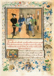 The Fight Between Virtue and Fortune, Poem by Martin Le Franc Ordered by Philippe Le Bon of Burgundy