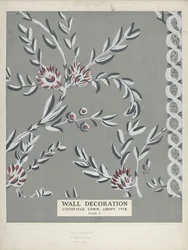 Decorated Wall, c. 1938