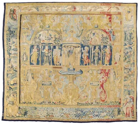 Allegorical Tapestry, Brussels, Late 16th - Early 17th Century