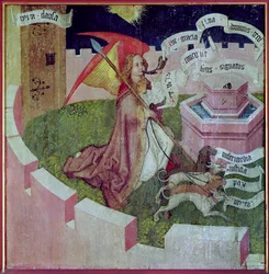 Altarpiece of the Dominicans: The Mystical Hunt (detail)