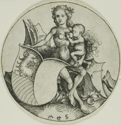 Shield with a Lion