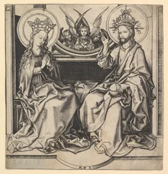 The Enthronement of the Virgin, ca. 1435-1491.
