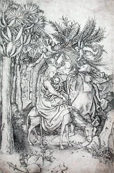 The Flight into Egypt, c.1470-80