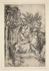 The Flight into Egypt, from the series Life of the Virgin