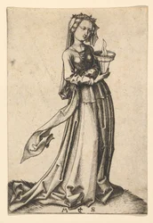 The Fourth Wise Virgin (from the series The Wise and Foolish Virgins)