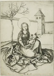 The Madonna and Child in the Courtyard