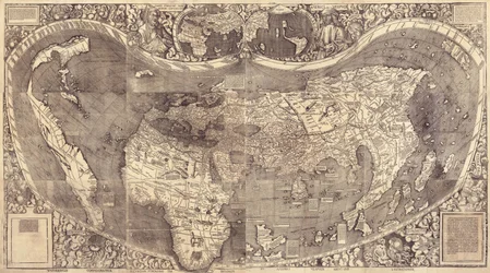 World Map Universalis Cosmographia, 1507