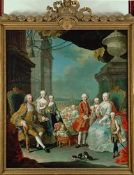 Emperor Franz I, Maria Theresia and Their Children