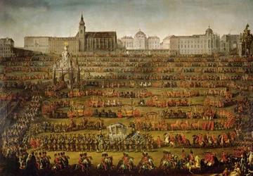 The Ceremonial Entry into Vienna of Isabella of Parma
