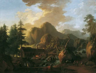 Landscape with Hammer Mill