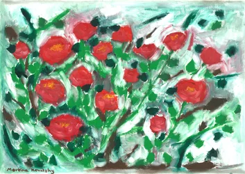 Red Rose Bush