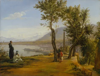 Figures at a Shrine, A Port Beyond